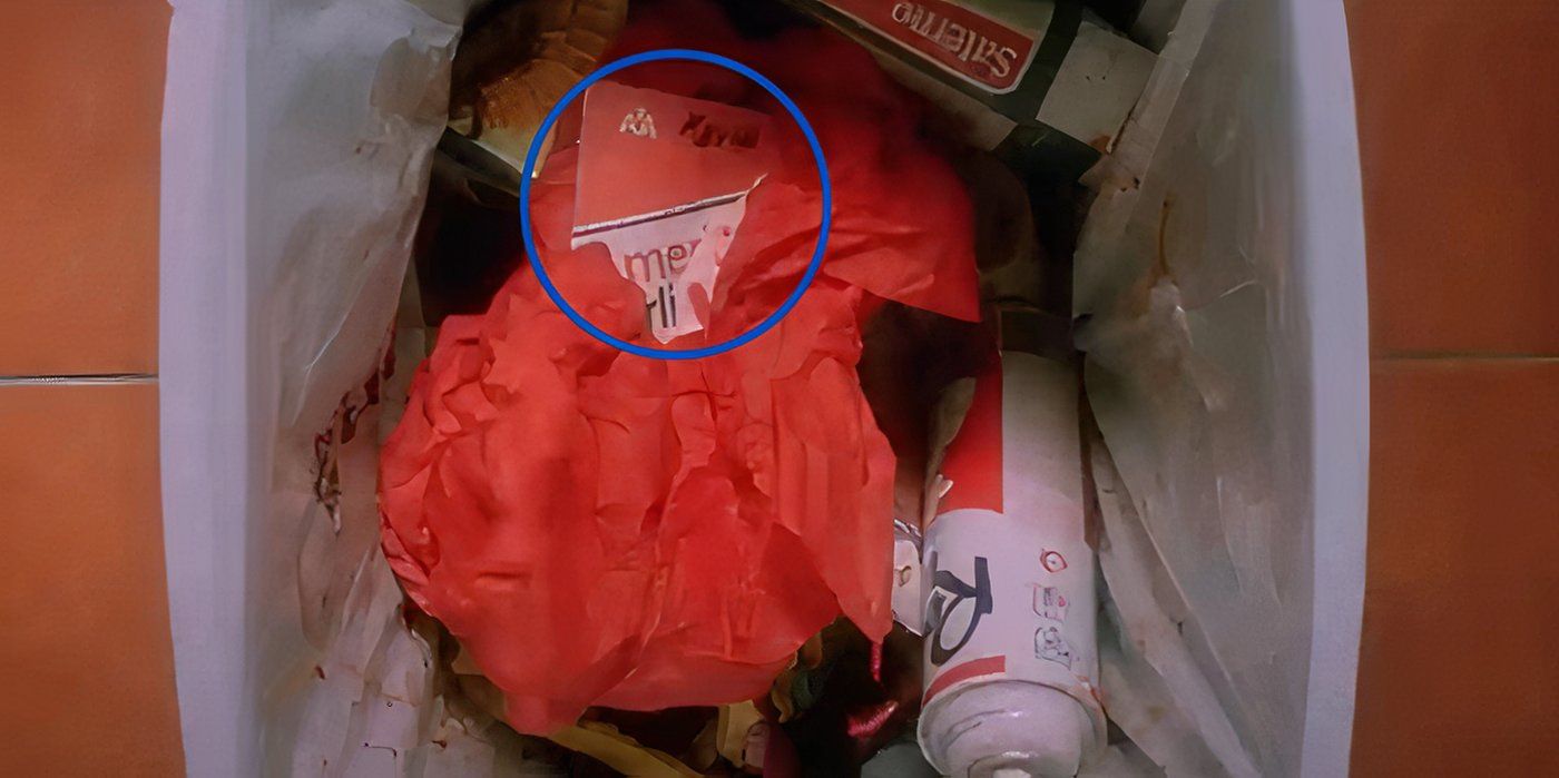 Kevin&rsquo;s passport is pictured in a garbage can in &lsquo;Home Alone&rsquo;