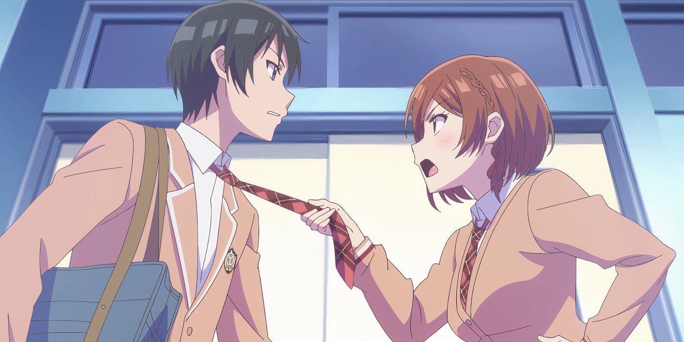 Akane and Saito from I&rsquo;m Getting Married to a Girl I Hate in My Class arguing