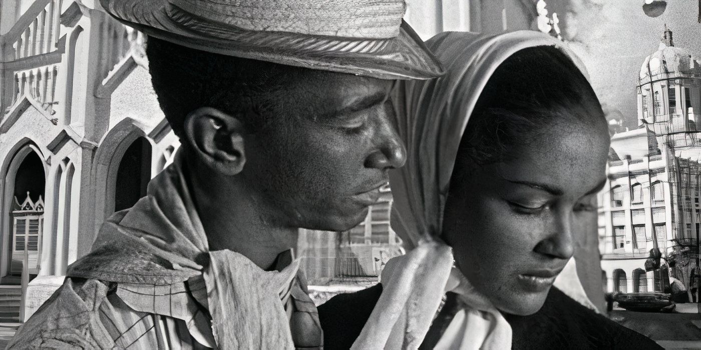 a cuban couple stares longingly at something unseen in &lsquo;i am cuba&rsquo;
