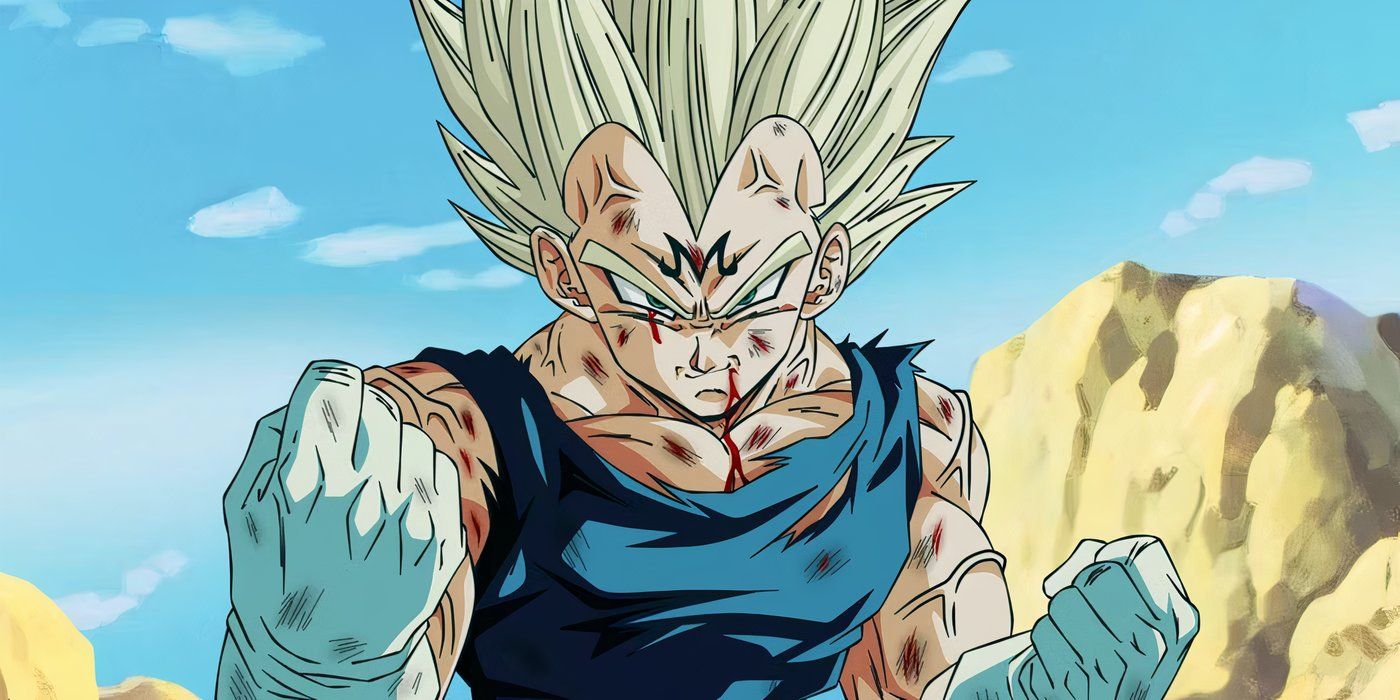 Majin Vegeta in a Battle