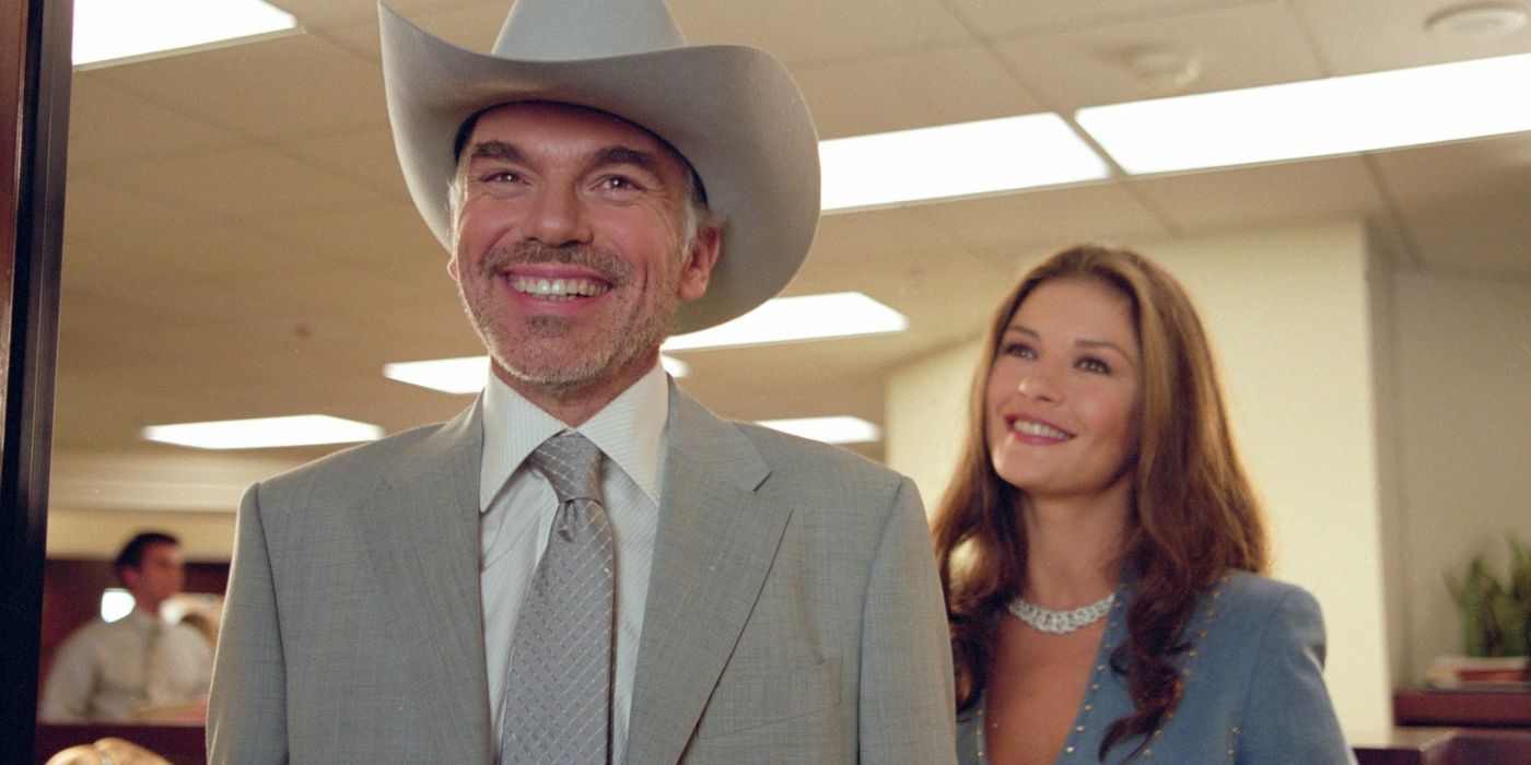 Billy Bob Thornton and Catherine Zeta-Jones in Intolerable Cruelty