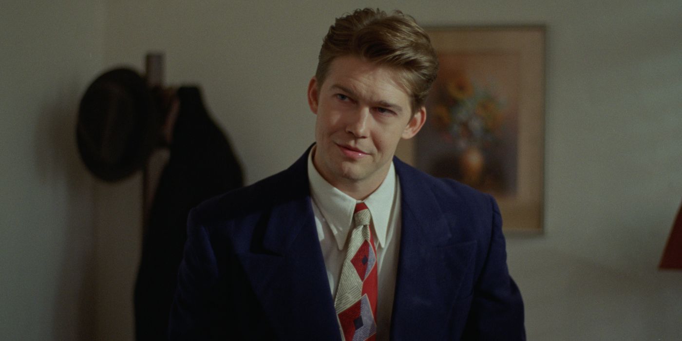 Joe Alwyn as Harry Lee Van Buren in The Brutalist.
