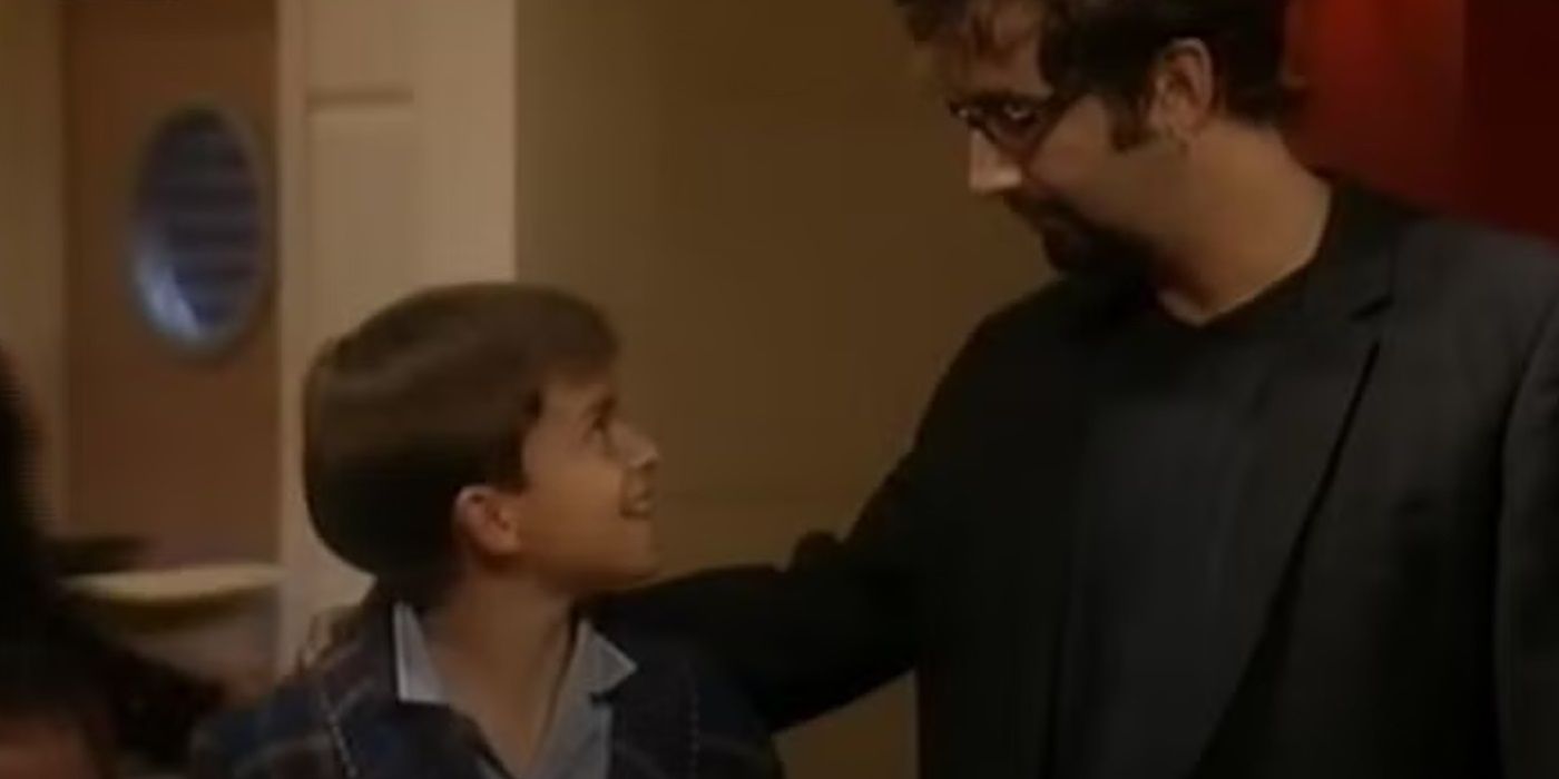 A young Jonathan Bailey in Baddiel&rsquo;s Syndrome.