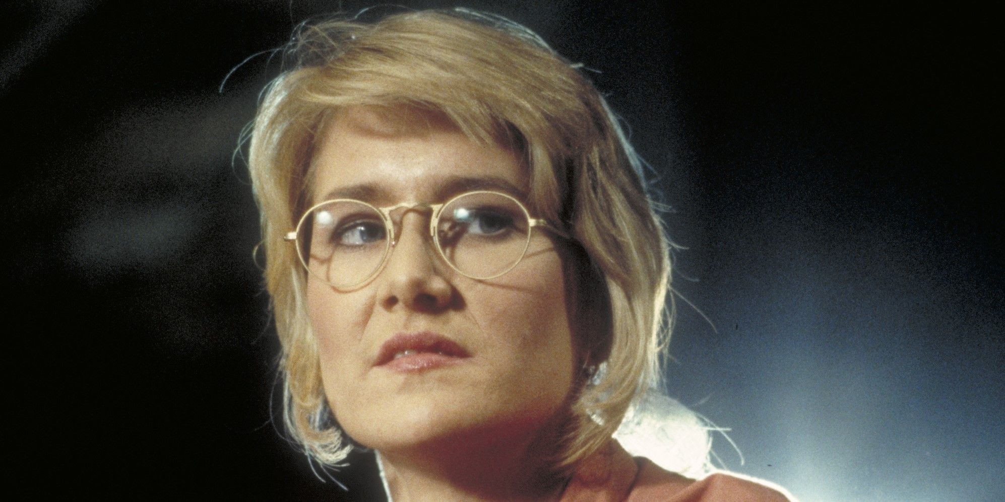 Dr. Ellie Sattler giving side-eye in Jurassic Park