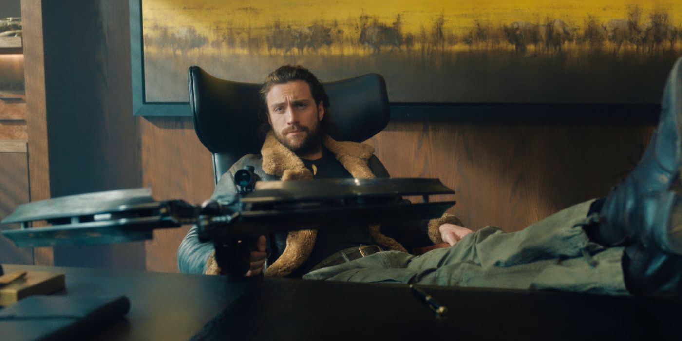 kraven-the-hunter-aaron-taylor-johnson-desk