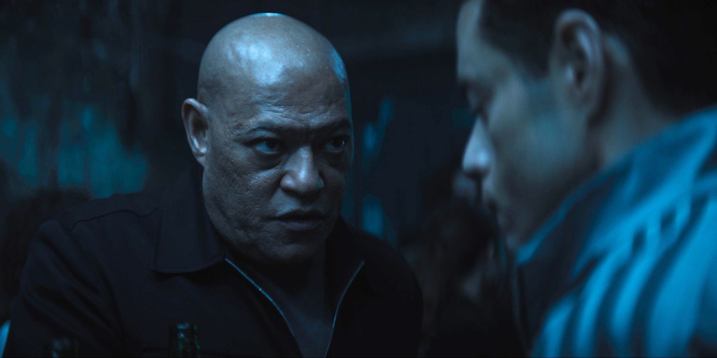 Laurence Fishburne in The Amateur.