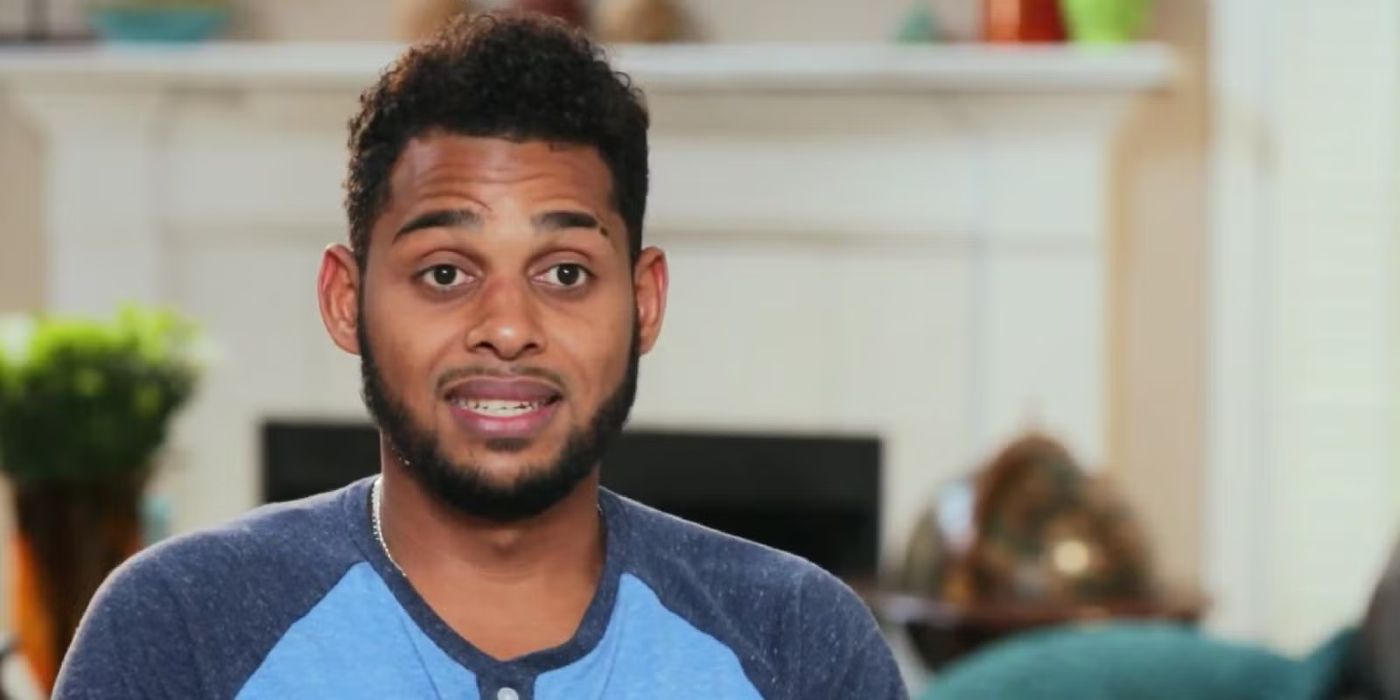 Luis Mendez talks to the camera in an aside interview on 90 Day Fiance.