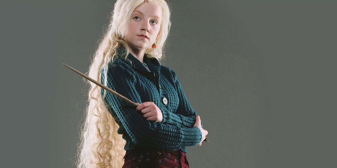 Evanna Lynch as Luna Lovegood in 'Harry Potter and the Order of the Phoenix' 