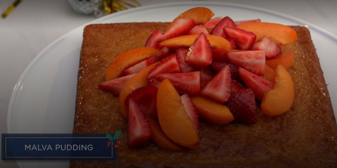 Malva Pudding on 'Selena + Chef'.