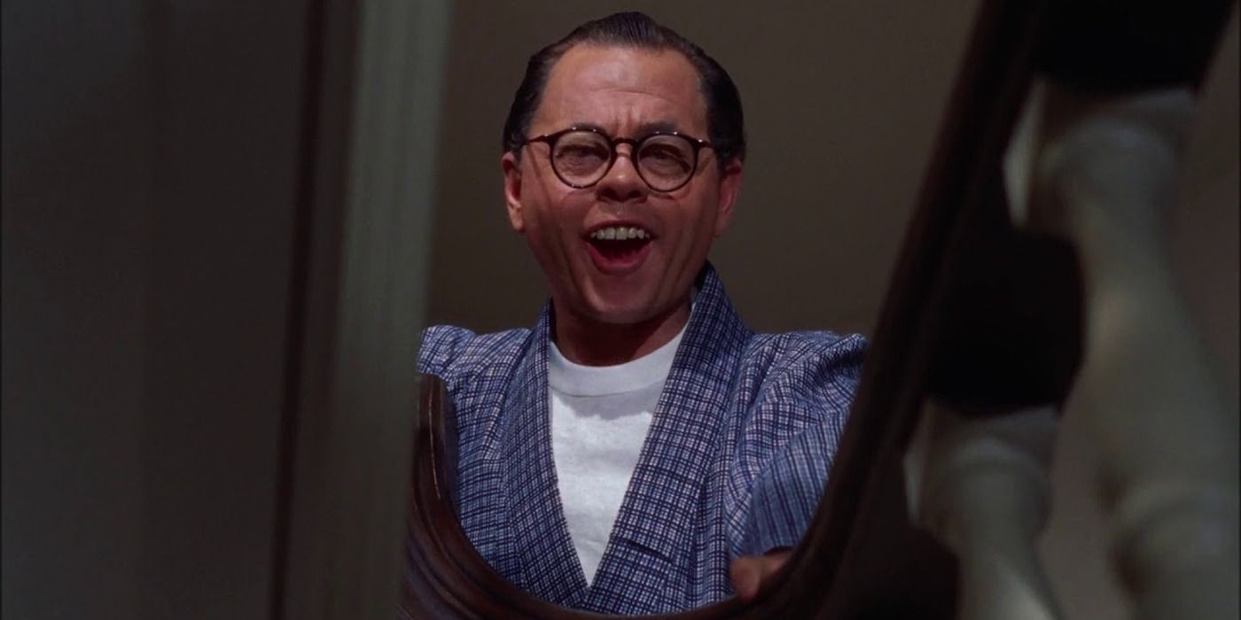 Mickey Rooney as Mr. Yunioshi in 'Breakfast at Tiffany's'