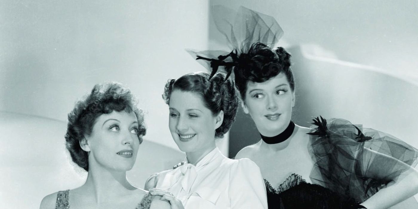 Joan Crawford, Norma Shearer, and Rosalind Russell in &lsquo;The Women&rsquo;