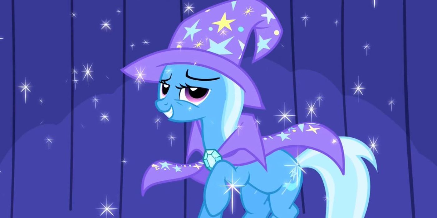 The Great and Powerful Trixie makes her entrance