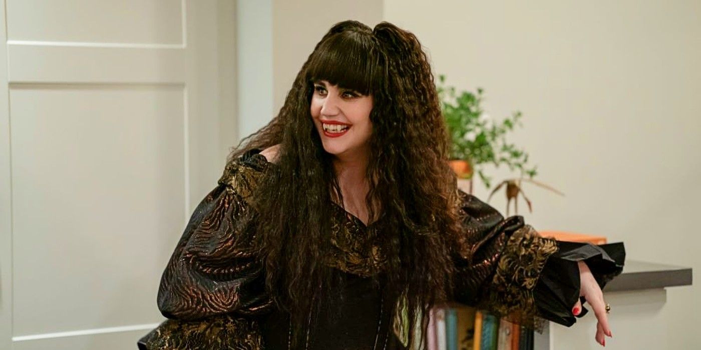 Nadja of Antipaxos smiling in What We Do in the Shadows WWDITS Season 6.