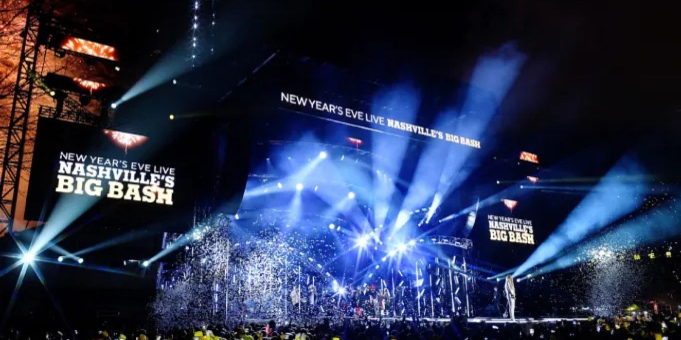 'New Year's Live: Nashville's Big Bash' stage.