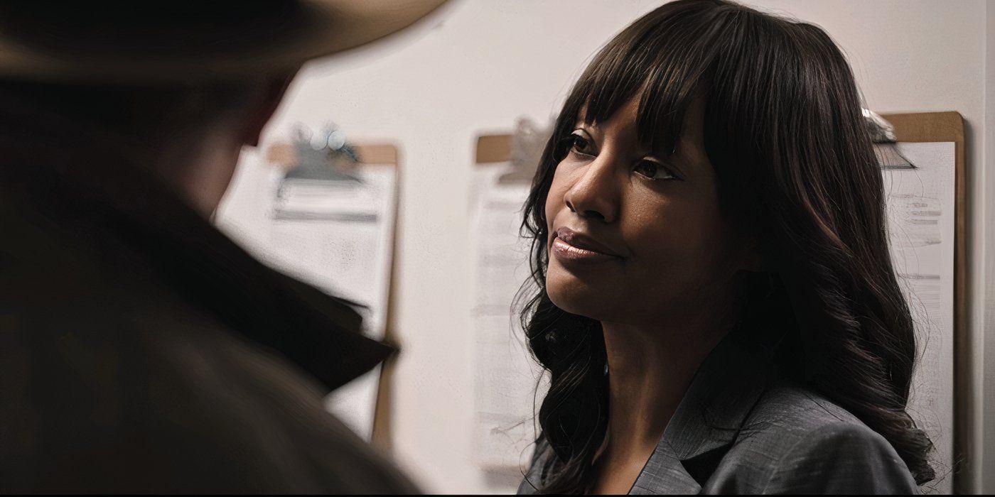 Nichole Galicia as Charlotte Riley in Yellowstone.