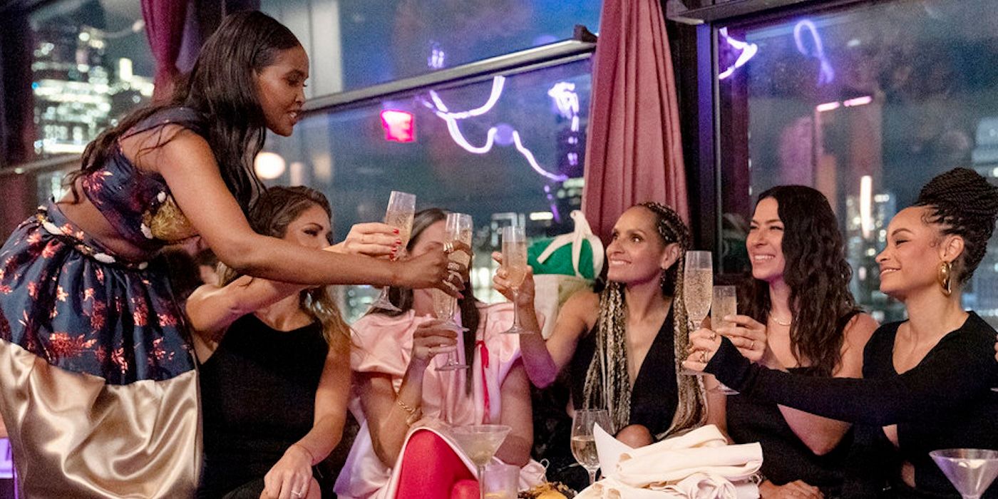 The cast of 'RHONY' Season 15 cheers