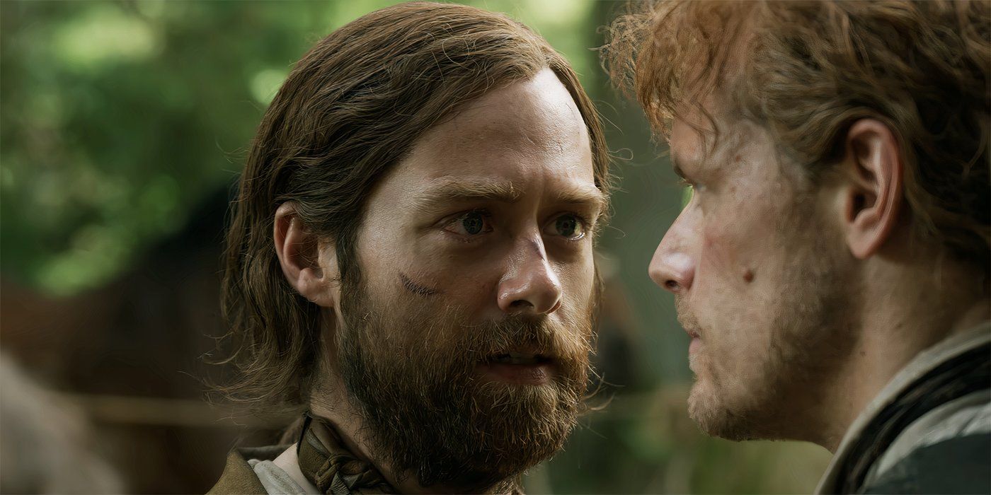 Outlander Season 4, Episode-13, Roger and Jamie argue.