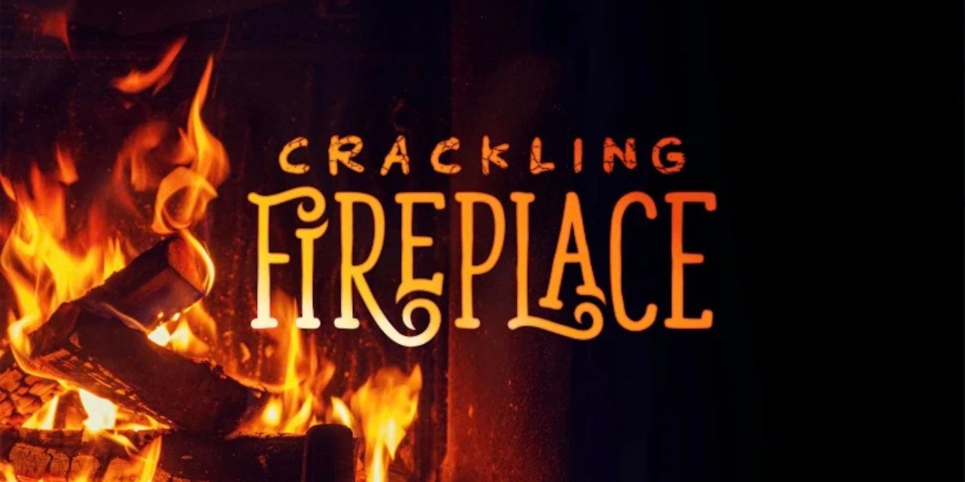 PlutoTV's 'Crackling Fireplace.'