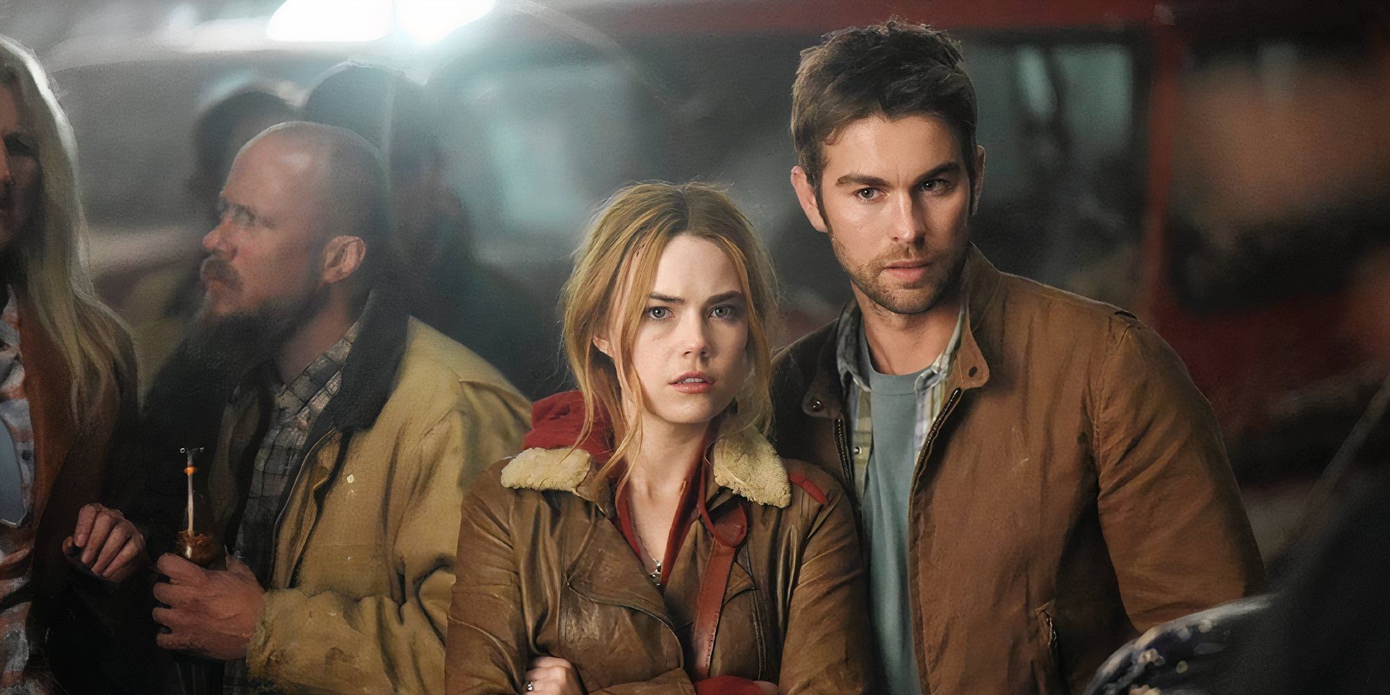 Rebecca Rittenhouse as Cody and Chace Crawford as Billy in Blood &amp; Oil