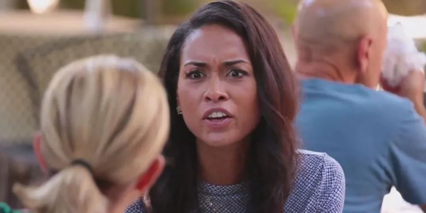 Katie Rost shows concern on 'The Real Housewives of Potomac.'