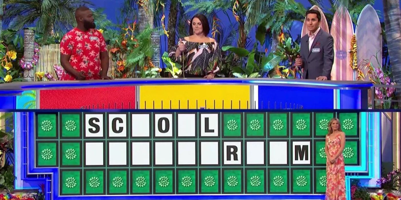 School Auditorium puzzle on 'Wheel of Fortune'