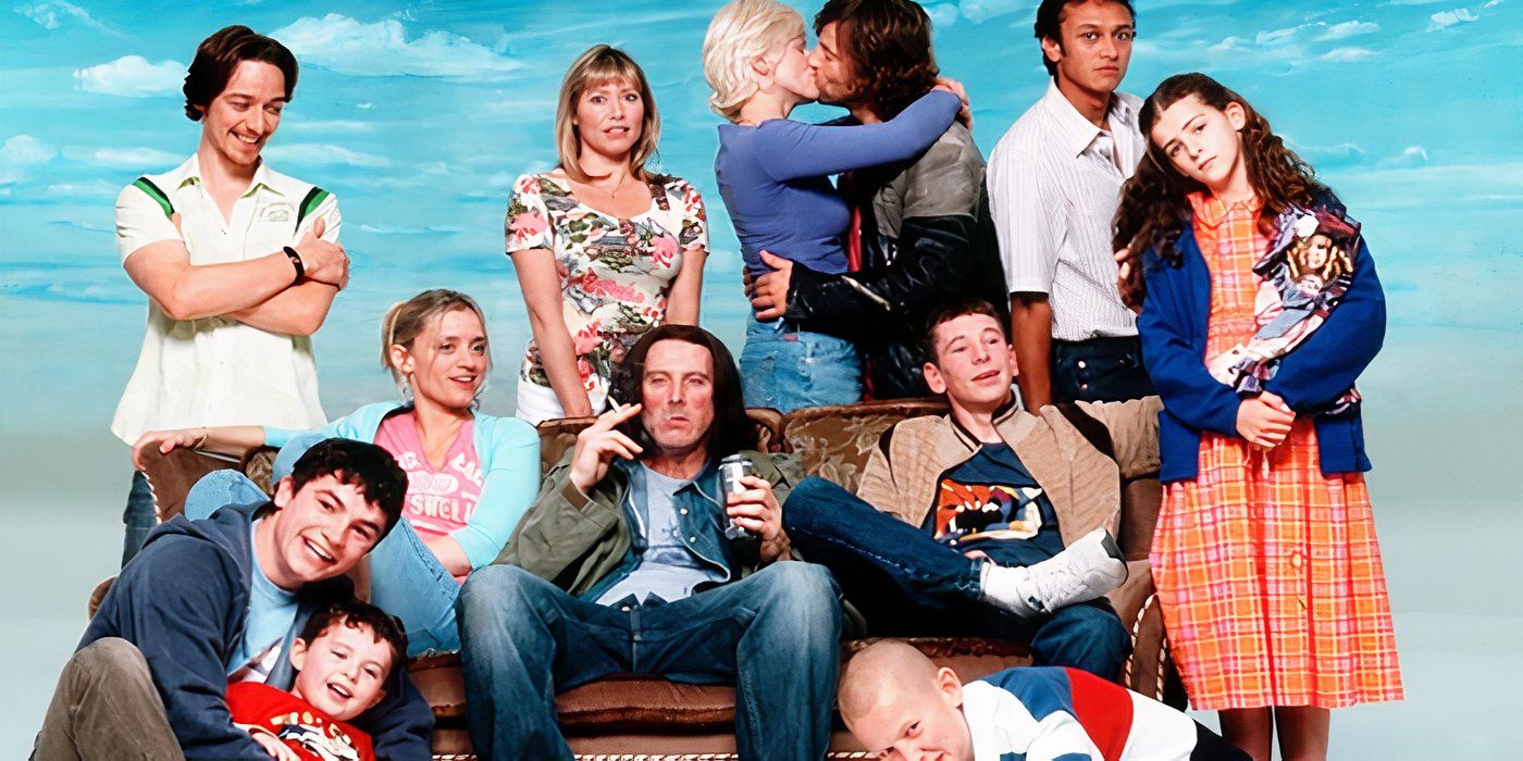 The original Shameless cast of the 2004 series.