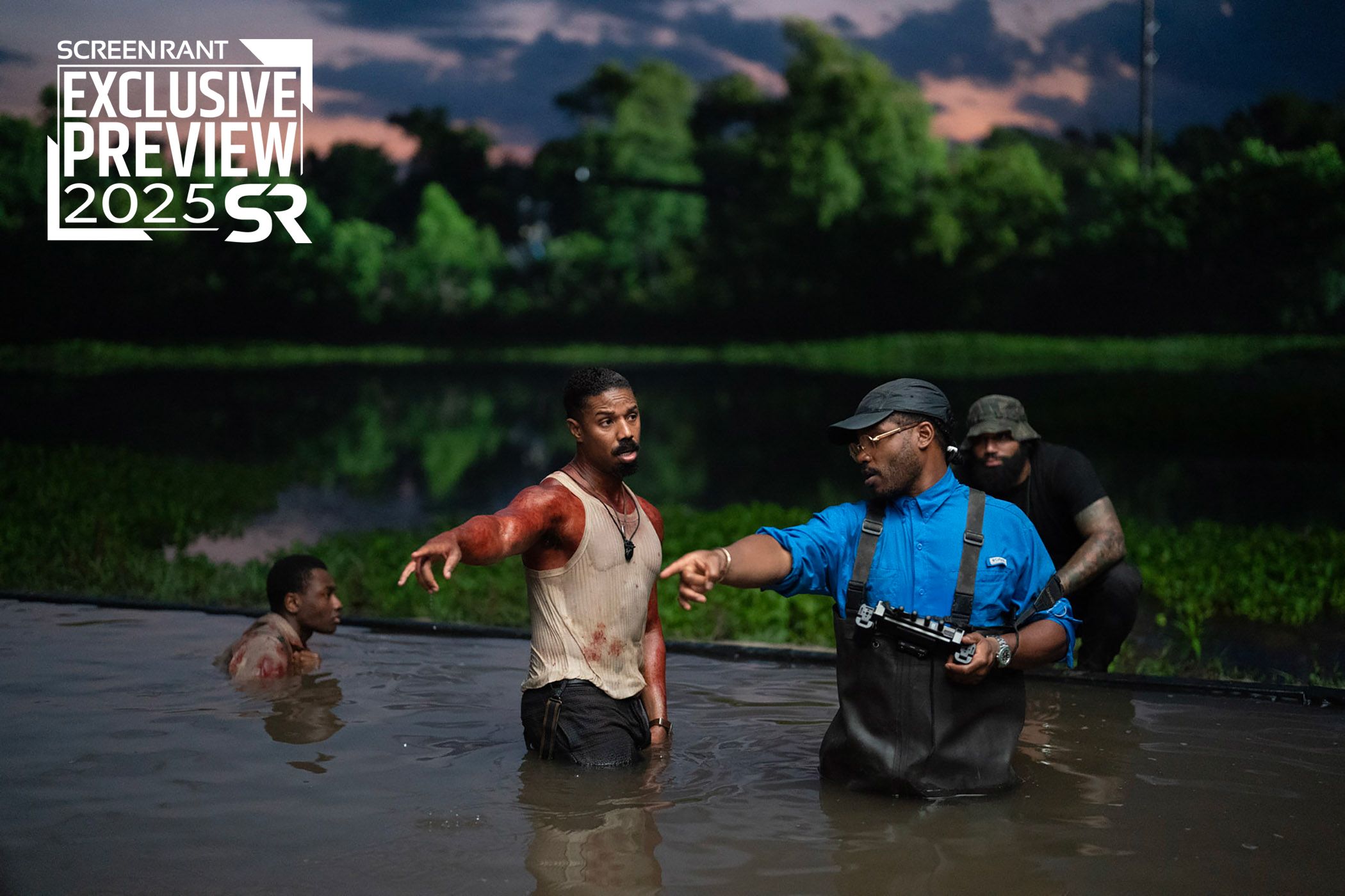 Michael B. Jordan and Ryan Coogler behind-the-scenes of Sinners