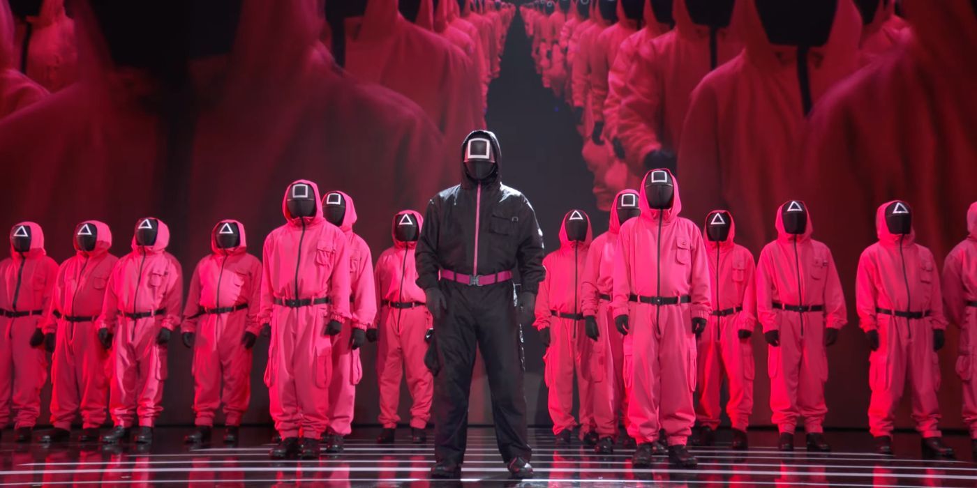 Squid Game&rsquo;s Pink Soldiers at The Game Awards 2024