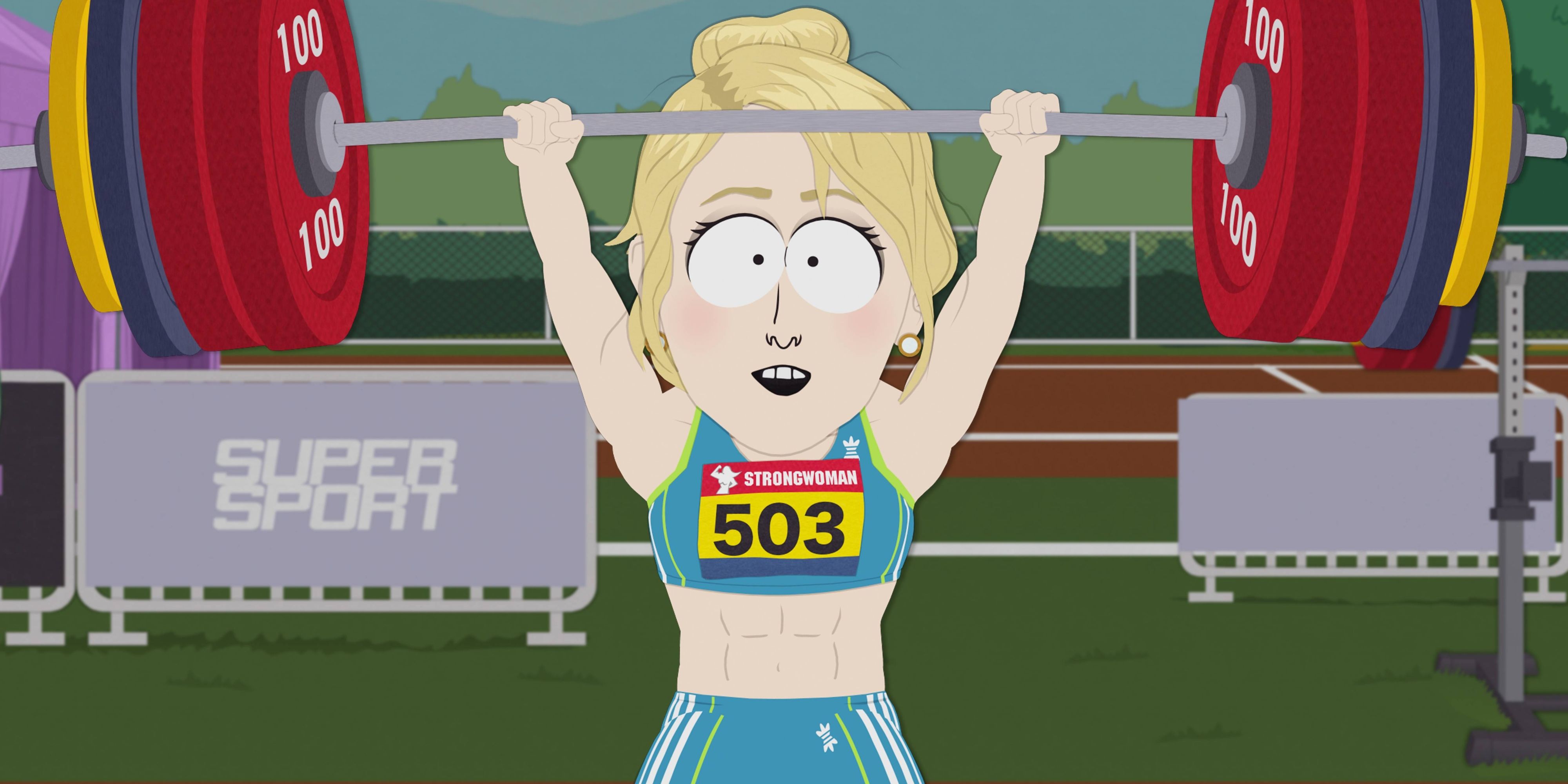 'South Park'ta kilo veren güçlü kadın