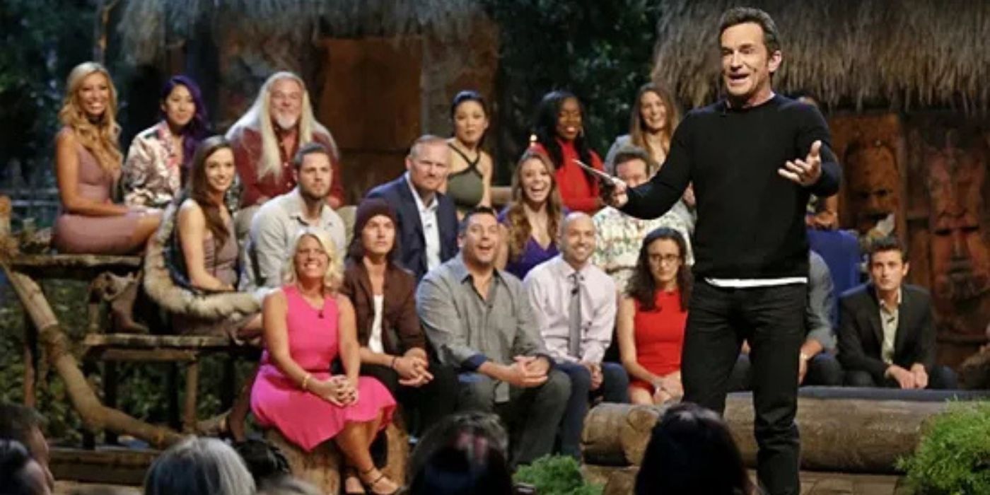 Jeff Probst hosts the 'Survivor: Millennials vs Gen X Reunion.'