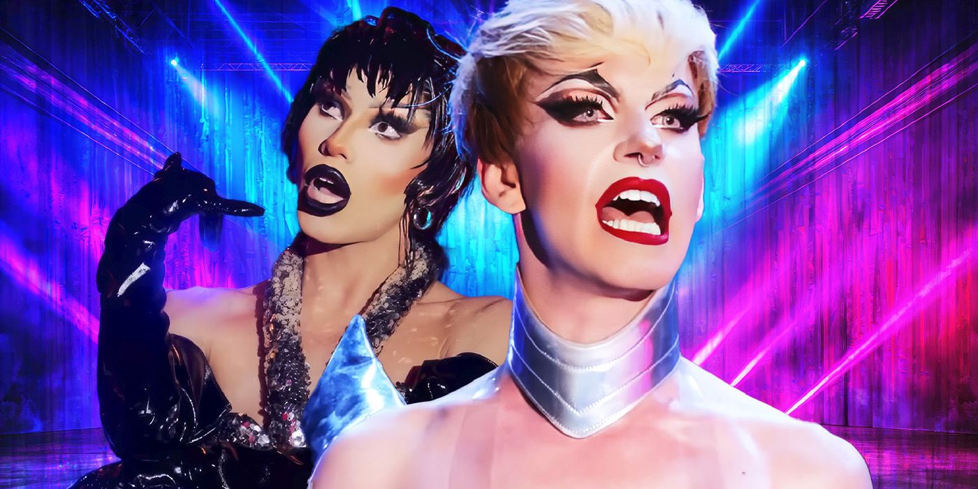 A custom image featuring Jorgeous and Bosco from &lsquo;RuPaul&rsquo;s Drag Race&rsquo;.