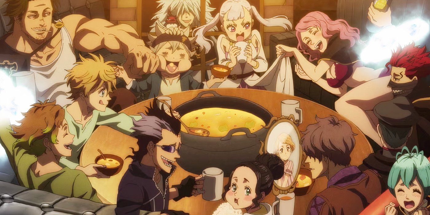 The Black Bulls all together in the series Black Clover.