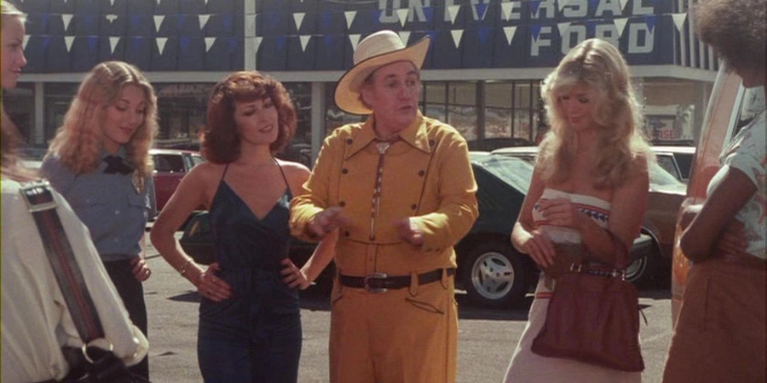 The cast of 'Angels Revenge' at a car dealership-1