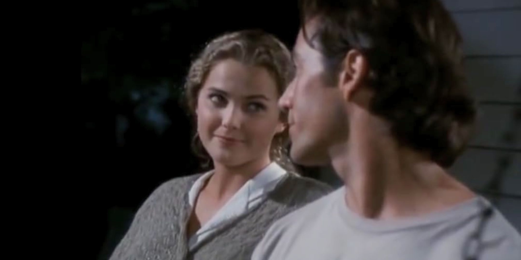 Dan Cortese as Jason and Keri Russell as Felice in The Lottery