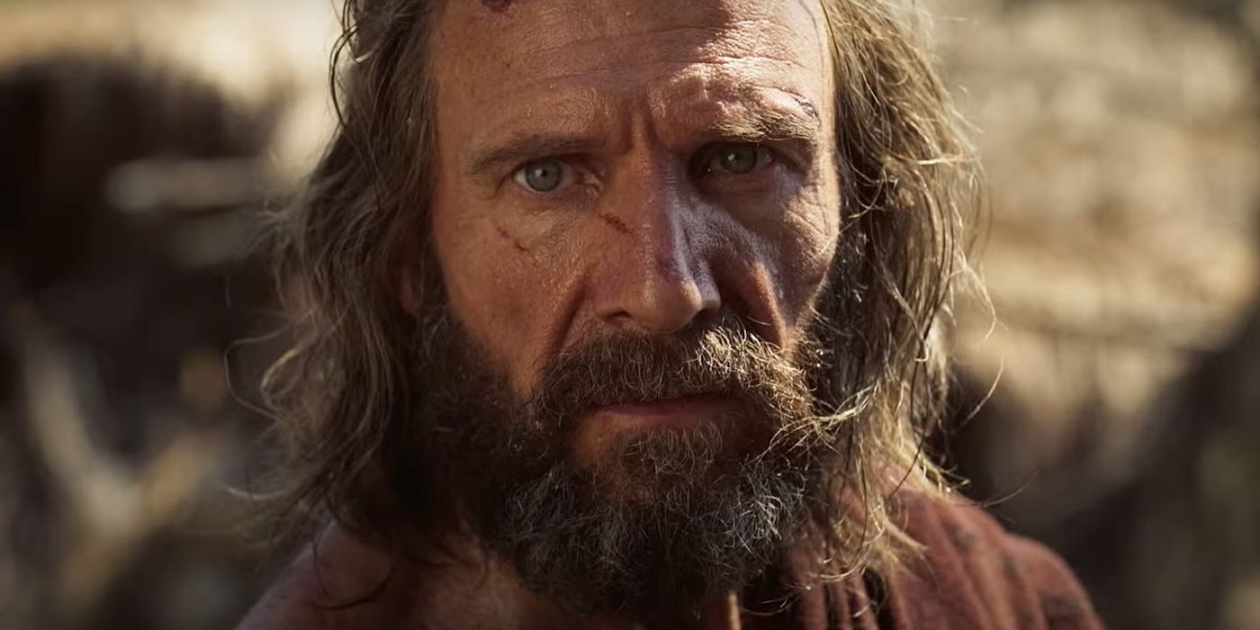 Ralph Fiennes as Odysseus in The Return