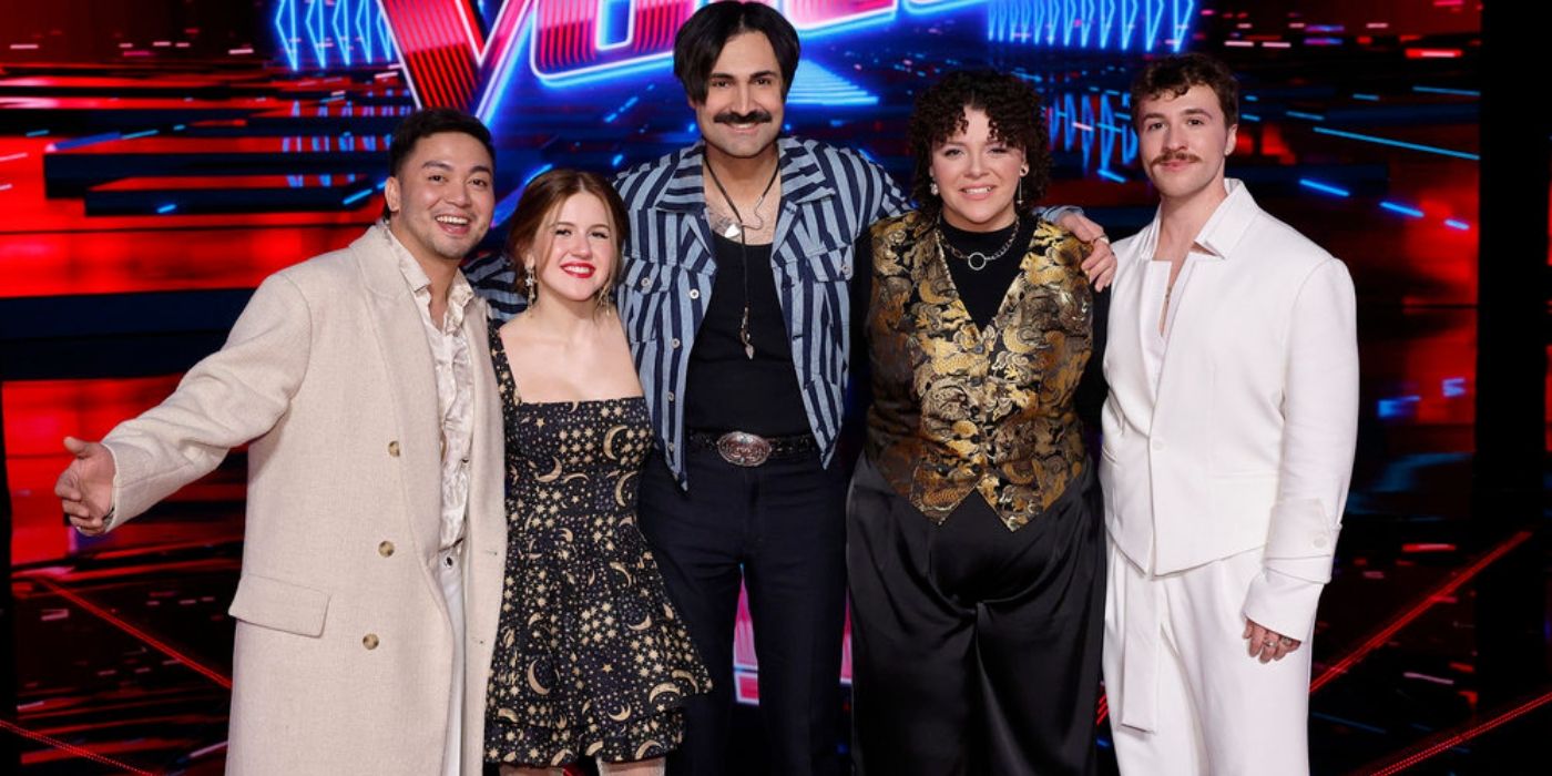 The final 5 on 'The Voice' Season 26.