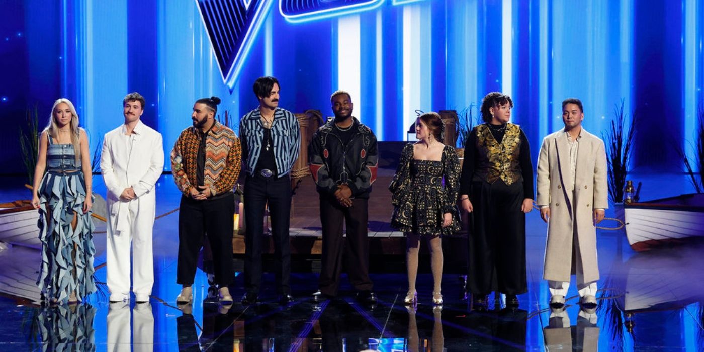 The final 8 from 'The Voice' Season 26.