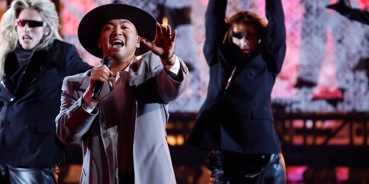 Sofronio Vasquez performs on 'The Voice' Season 26 finale.