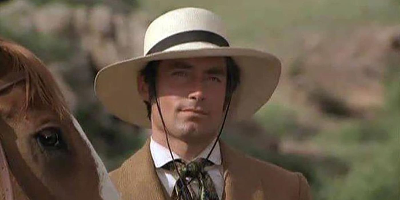 Timothy Dalton in a scene from Centennial