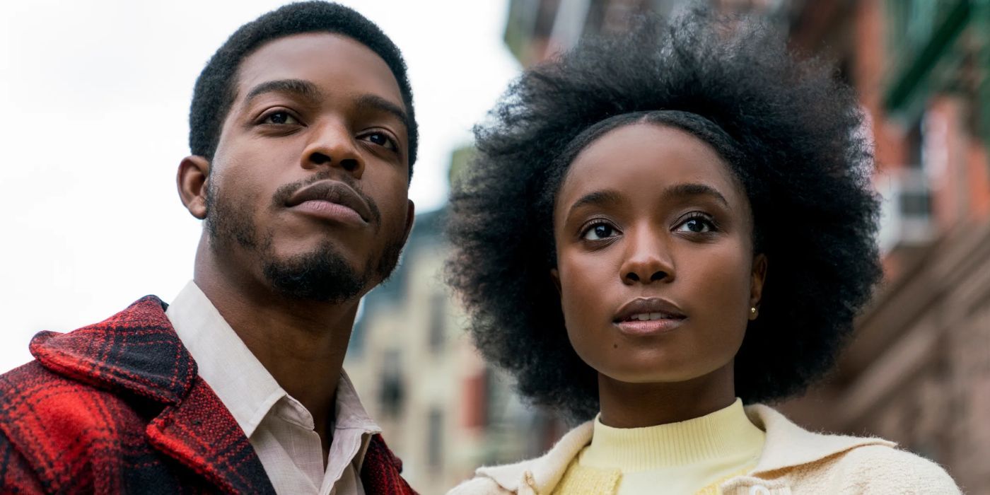 Stephan James and Kiki Layne in If Beale Street Could Talk (2018)