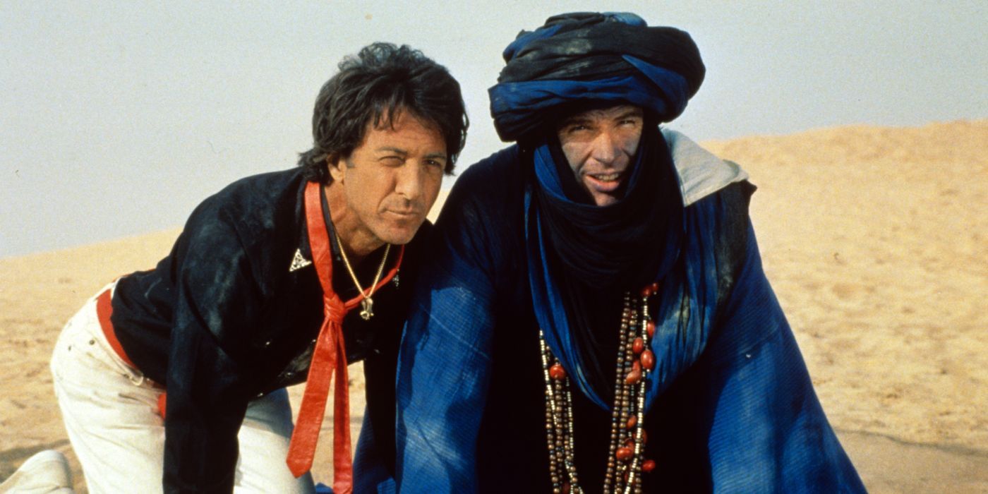 Dustin Hoffman and Warren Beatty in Ishtar (1986)