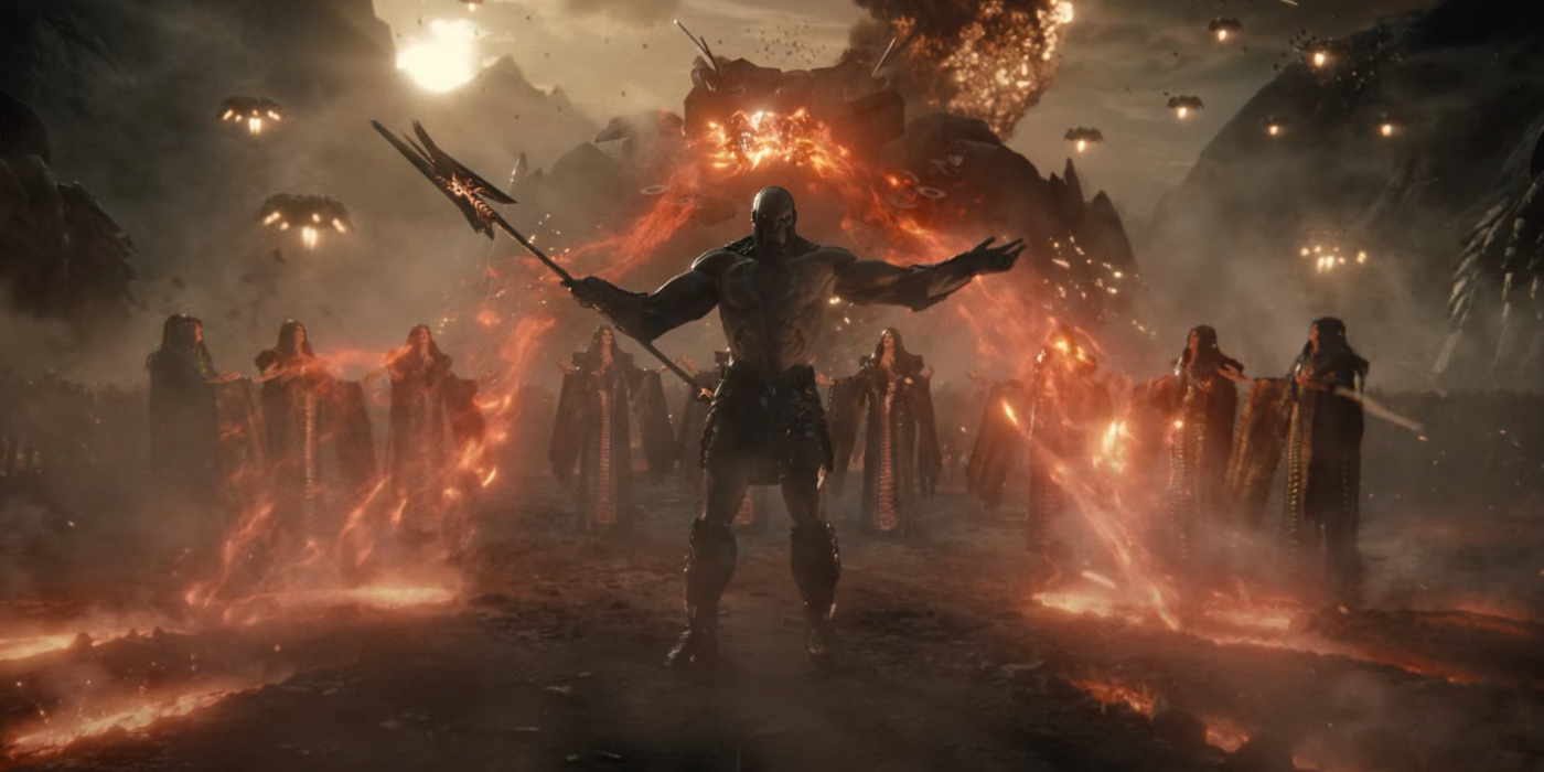 Darkseid invades Earth in Zack Snyder's Justice League