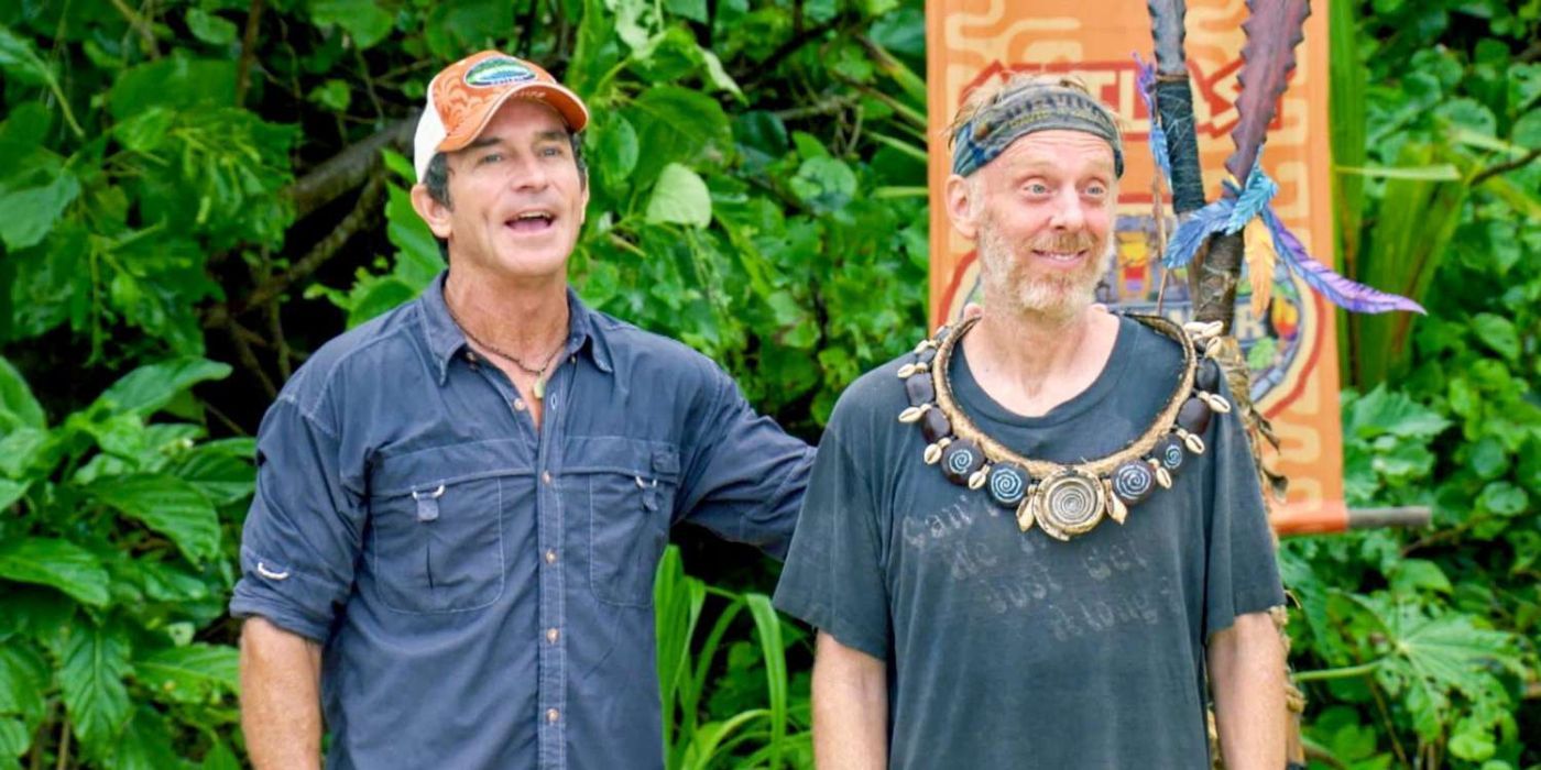 Mike White et Jeff Probst sur Survivor