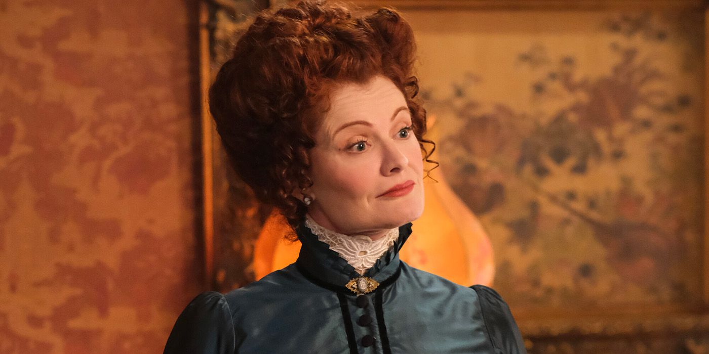 Rebecca Wisocky as Hetty Woodstone in Ghosts Season 3 Episode 10
