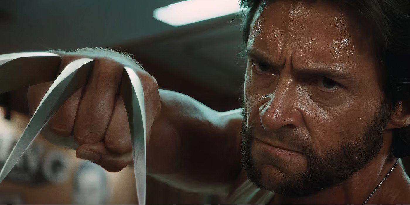 Hugh Jackman, as Wolverine, with his claws out in X-Men Origins: Wolverine