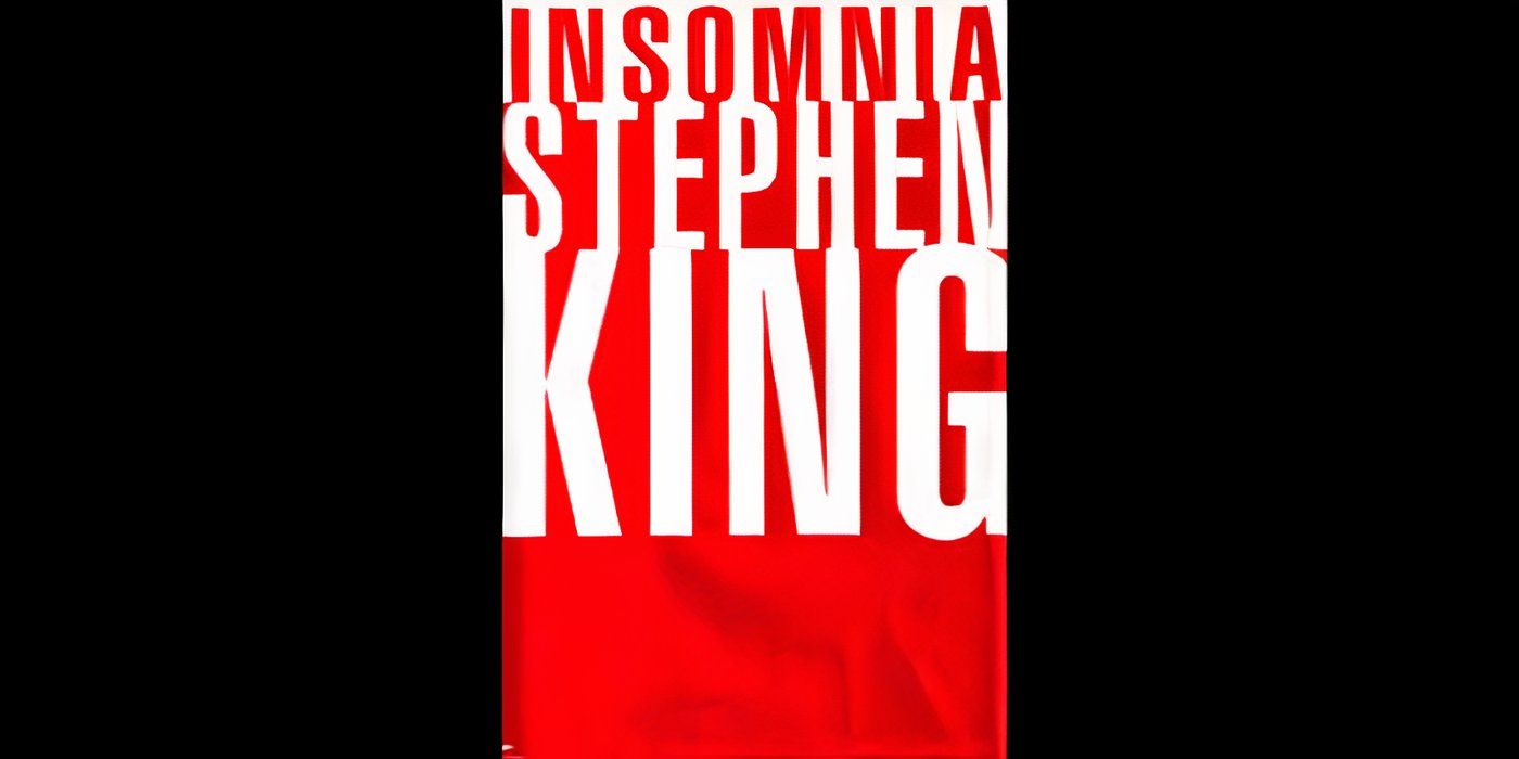 The cover of the novel Insomnia
