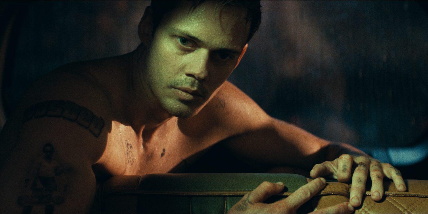 Bill Skarsgard in Locked