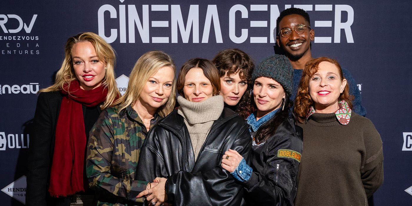 The cast and crew of By Design pose at Sundance Film Festival 2025