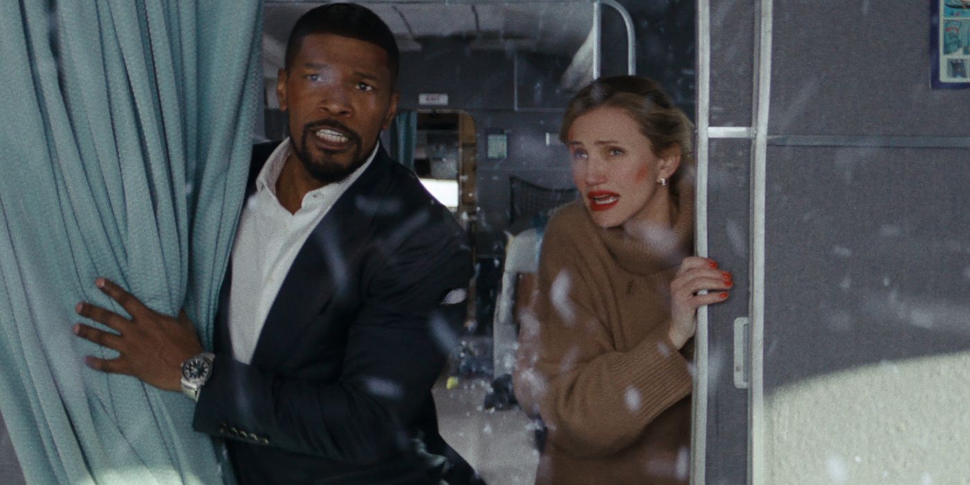 Jamie Foxx and Cameron Diaz in Back in Action.