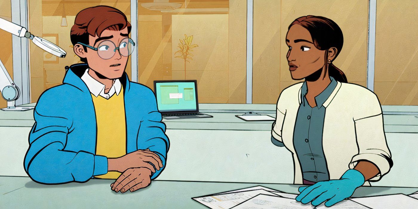 Carla Connors talking to Peter in Your Friendly Neighborhood Spider-Man